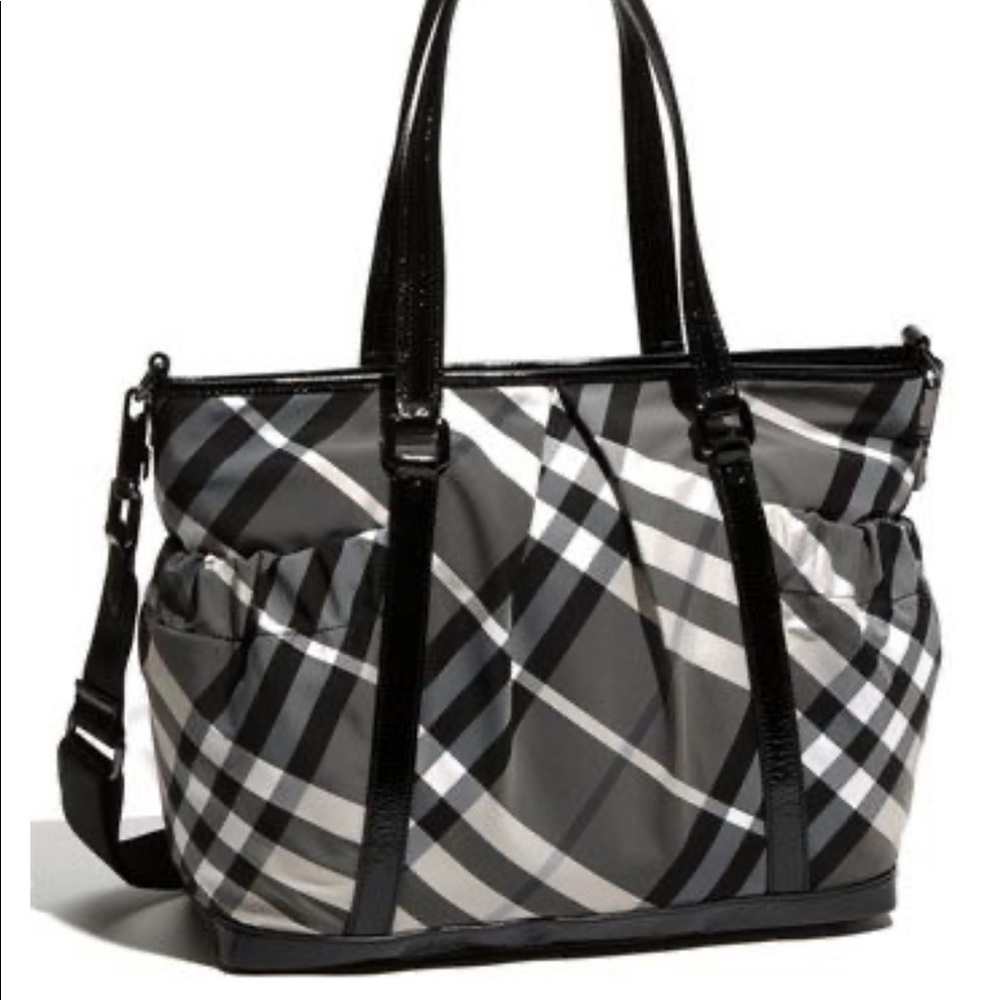 Authentic  Burberry Nova Diaper Bag